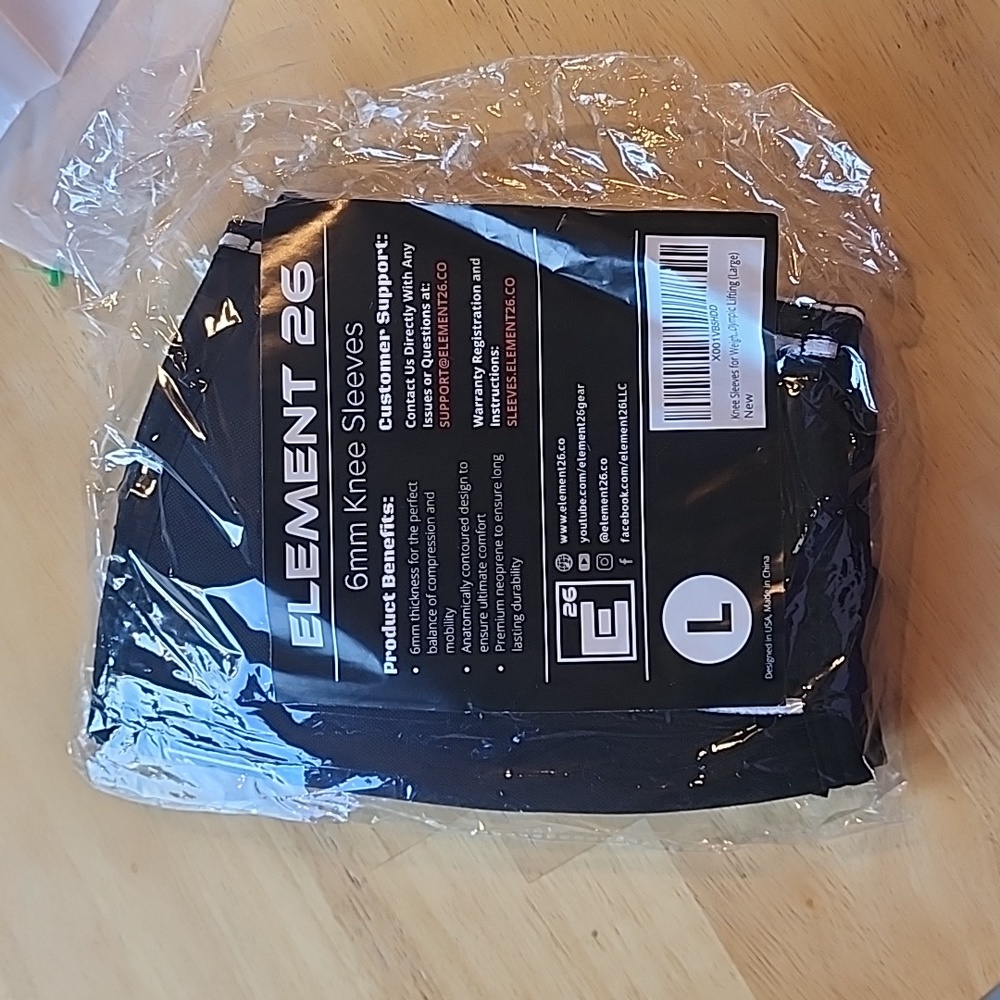 Element 6mm knee sleeves